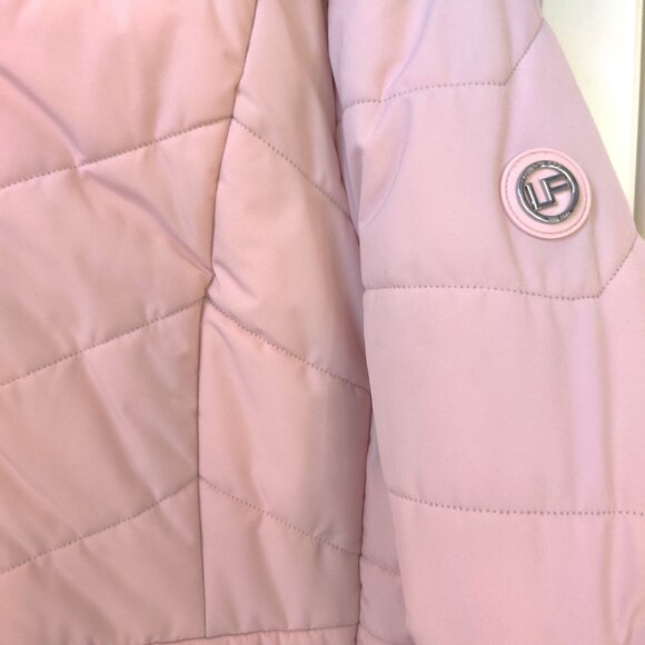 London Fog Pink Winter Jacket, Size XL - Picture 2 of 3